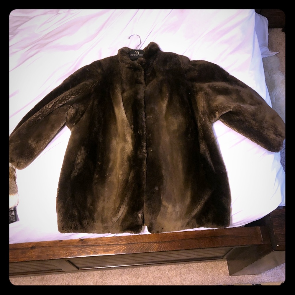 Christian Nobel beaver fur coat